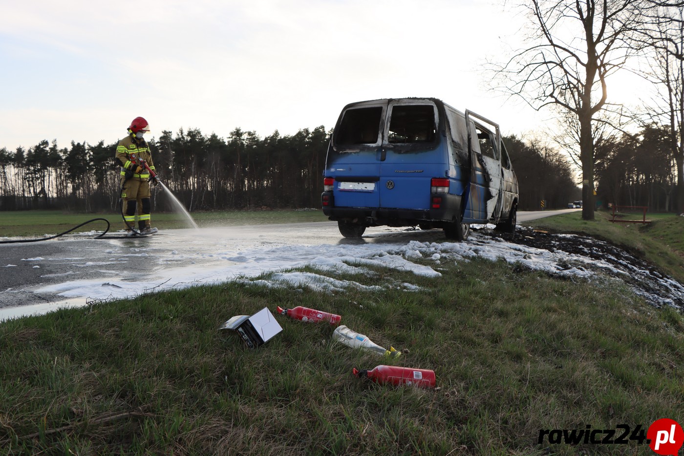 Pożar pod Słupią Kapitulną