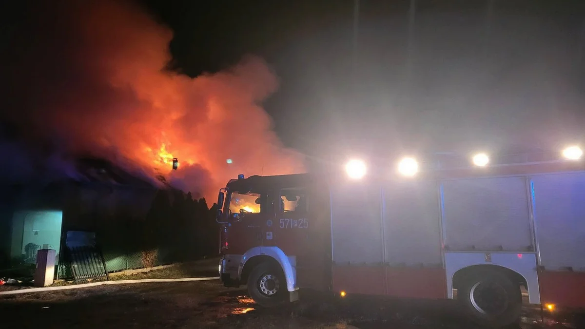 Po pożarze w Sierakowie sołectwo deklaruje pomoc. Straty są duże - Zdjęcie główne
