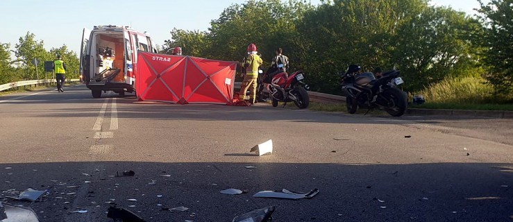 Rawicz. Wypadek na skrzyżowaniu. Ucierpiał motocyklista. [FOTO+FILM] - Zdjęcie główne