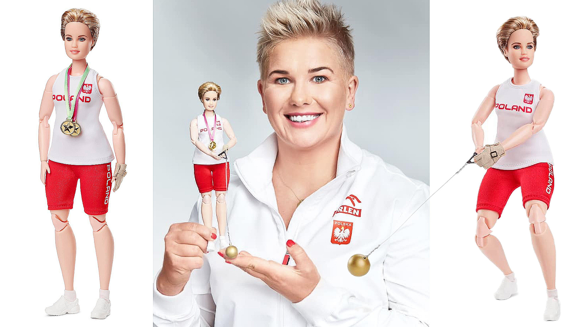 Lalka Barbie inspirowana rawiczanką Anitą Włodarczyk - Zdjęcie główne