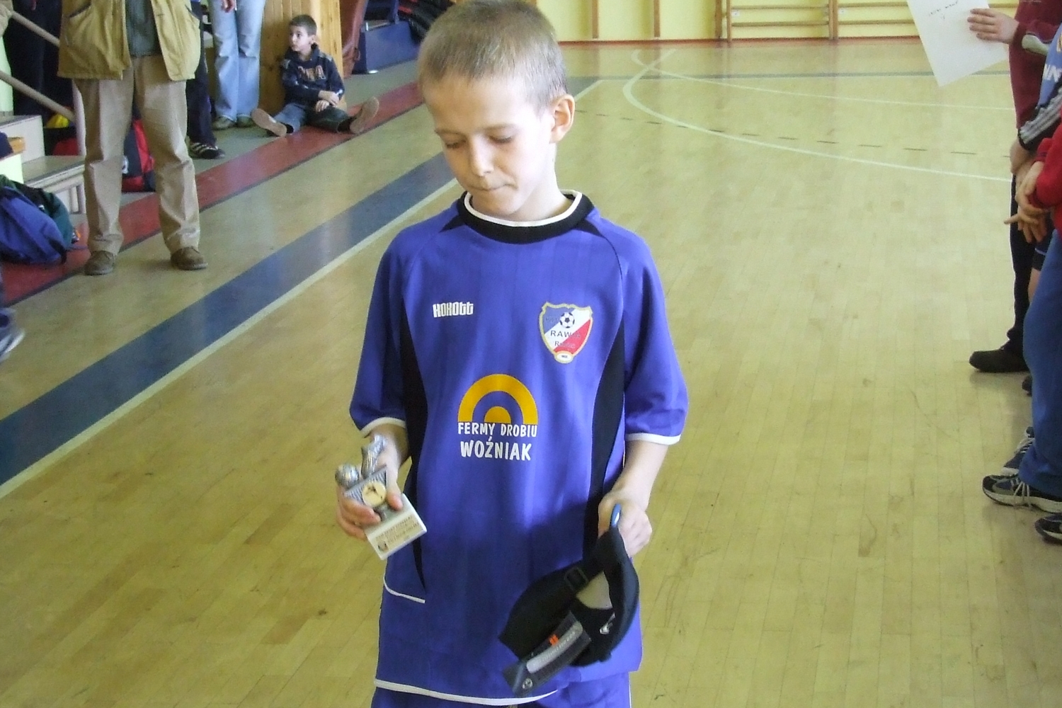 Zawodnik został król strzelców na turnieju w Święciechowie (zima 2006/2007)