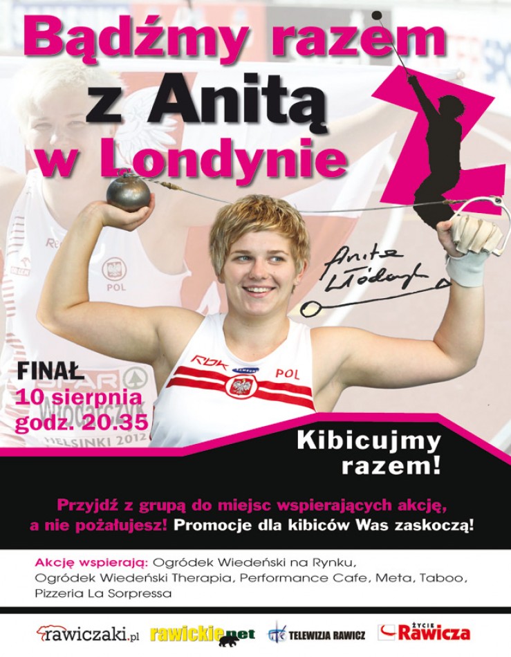 Kibicujmy razem Anicie Włodarczyk! - Zdjęcie główne