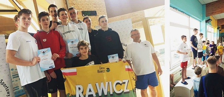 PŁYWANIE. Kolejne sukcesy zawodników Wodnik Rawicz - Zdjęcie główne
