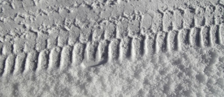 Ukradł motocykl. Na śniegu zostawił ślad do swojego domu. - Zdjęcie główne