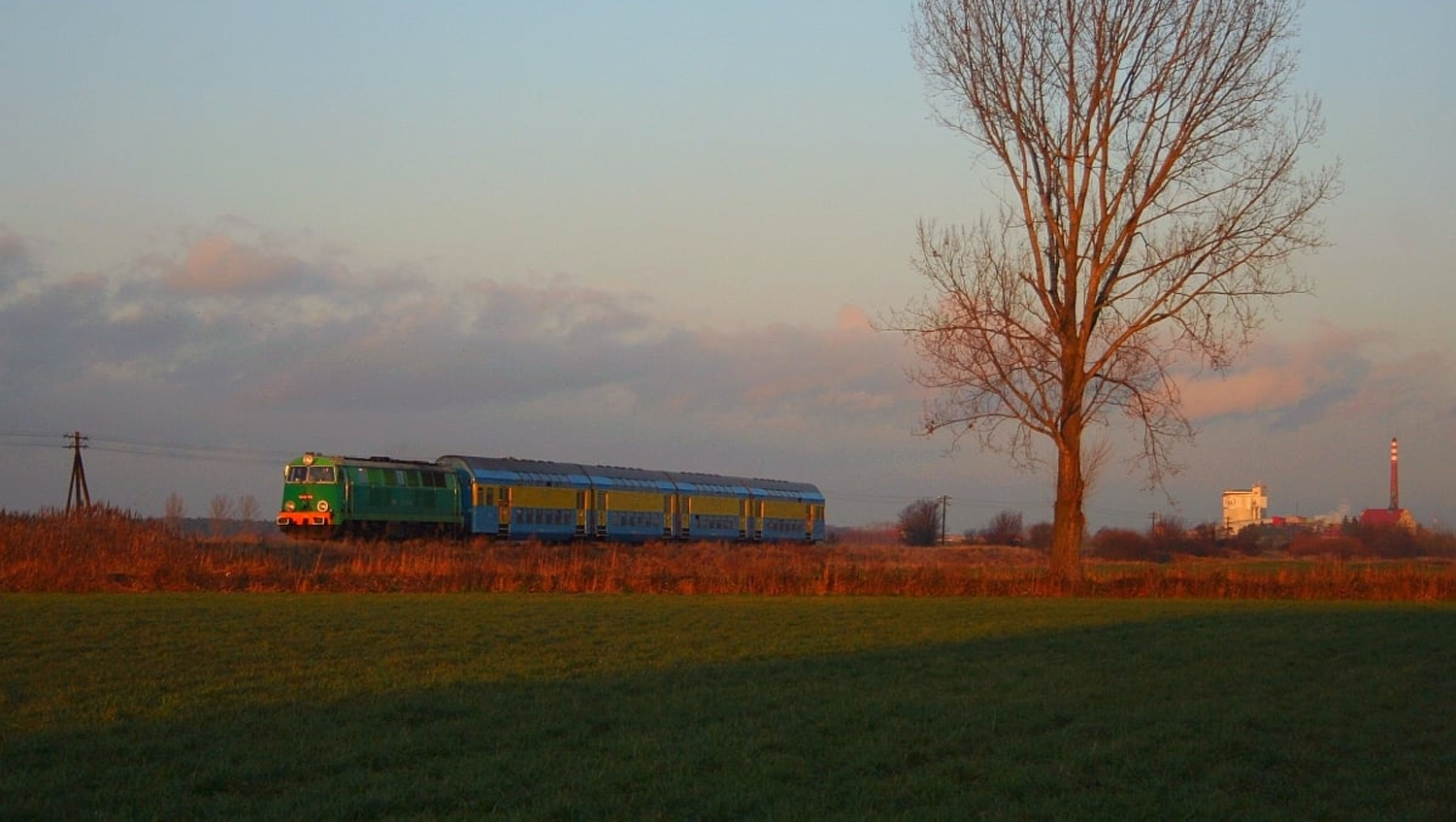 Pociąg specjalny na trasie Miejska Górka - Rawicz Wschód - rok 2011