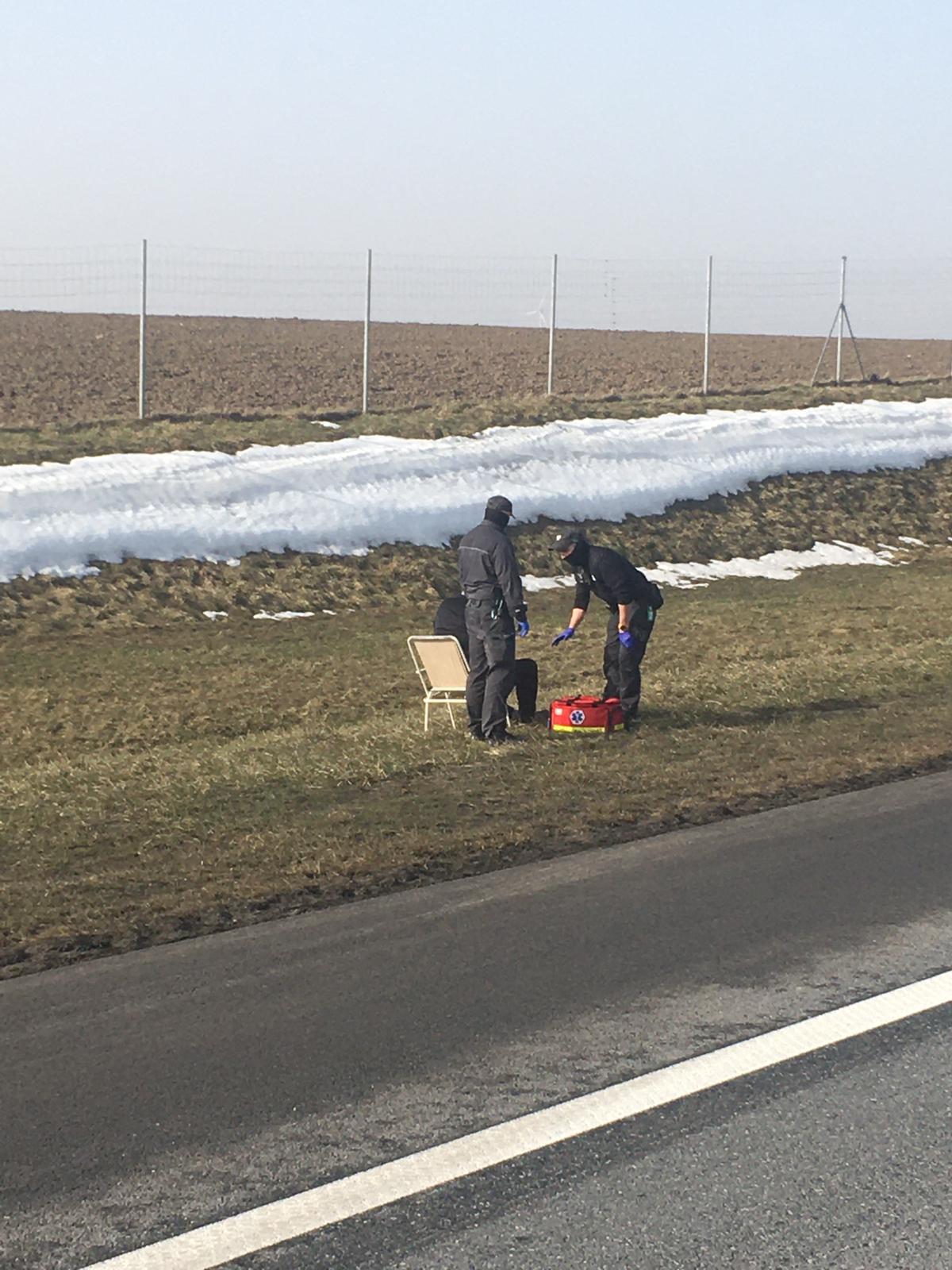 Wypadek na autostradzie A1