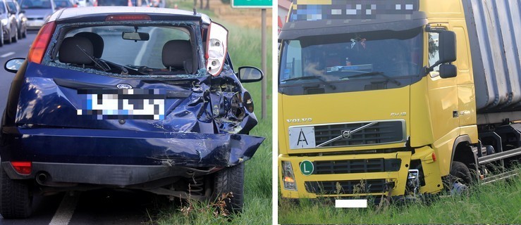 Jedna osoba ranna po zderzeniu aut w Sarnówce. Ruch wahadłowy - Zdjęcie główne