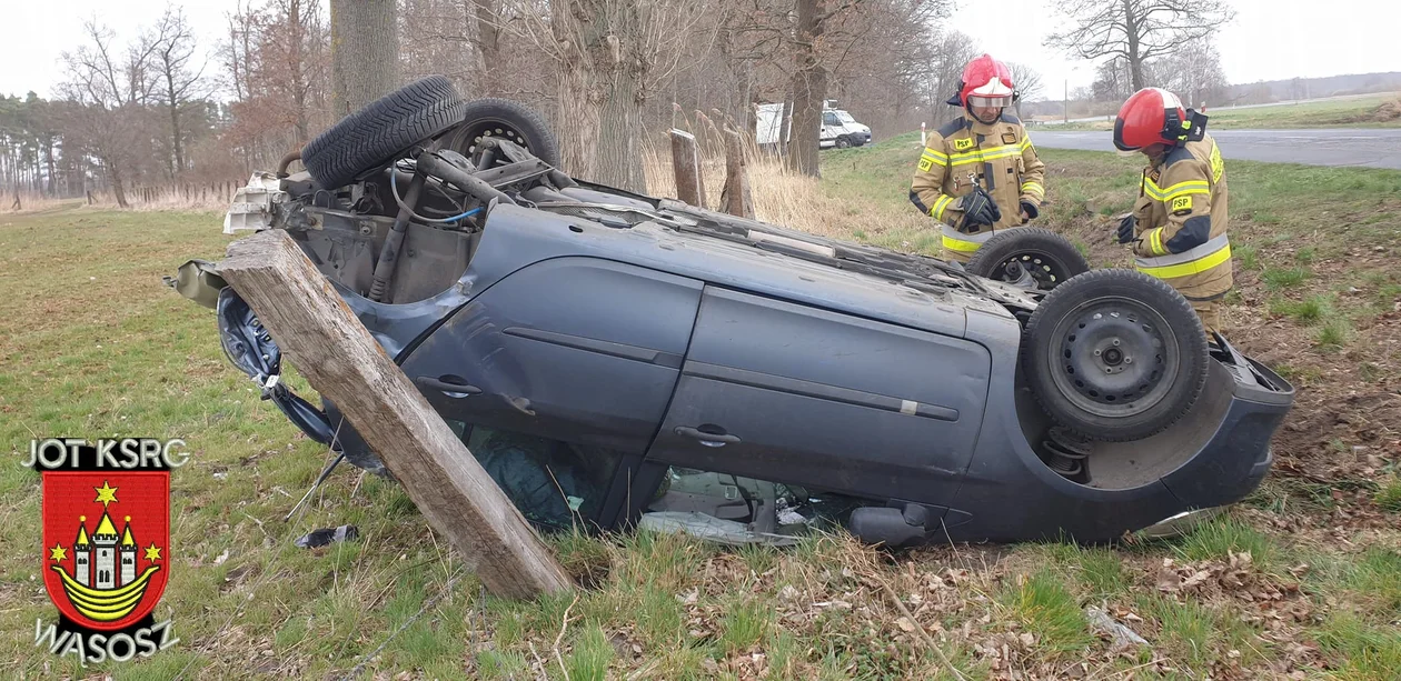 Kolizja pod miejscowością Wiewierz