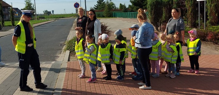 Policjanci dali lekcję. Na przejściu dla pieszych - Zdjęcie główne