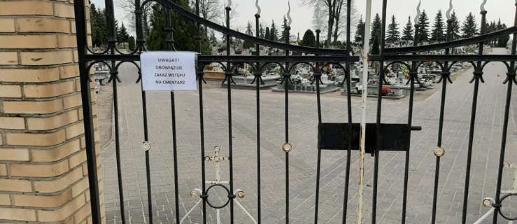 Cmentarz w Borku zamknięty. Zakaz wstępu - Zdjęcie główne