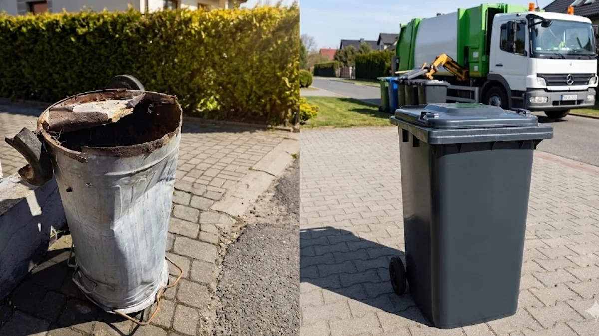 Koniec z metalowymi kubłami. Mieszkańcy dwóch gmin muszą przygotować się na zmiany