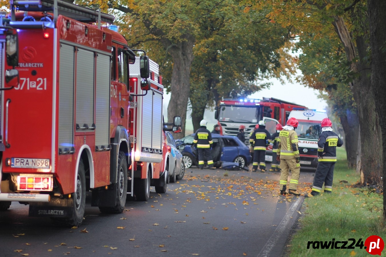 Wypadek na trasie Zaborowice - Borszyn Wielki - Zdjęcie główne