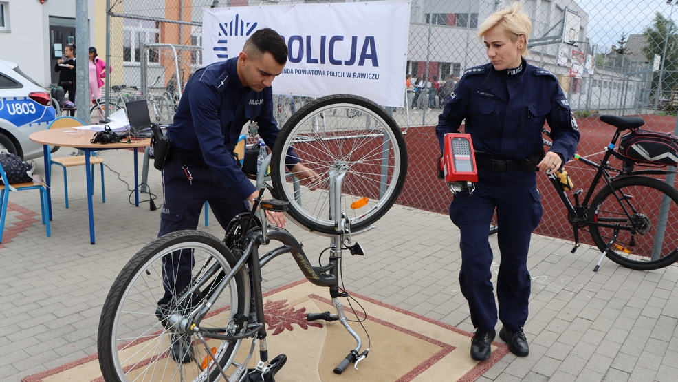 Znakowanie rowerów w listopadzie. Nowe terminy akcji - Zdjęcie główne