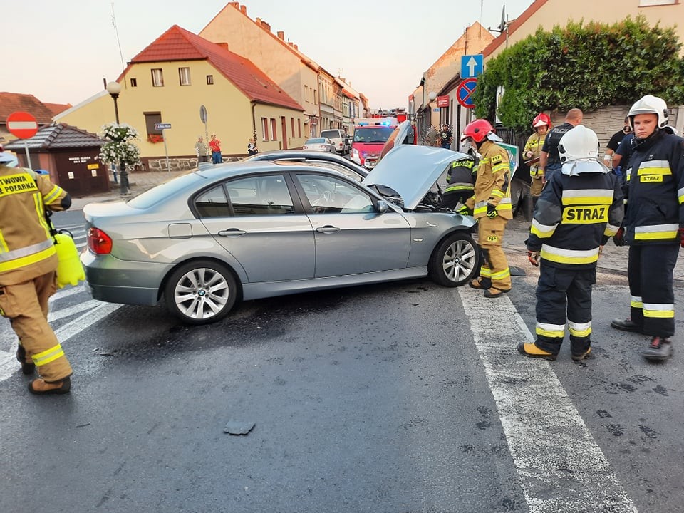 Kolizja w Miejskiej Górce