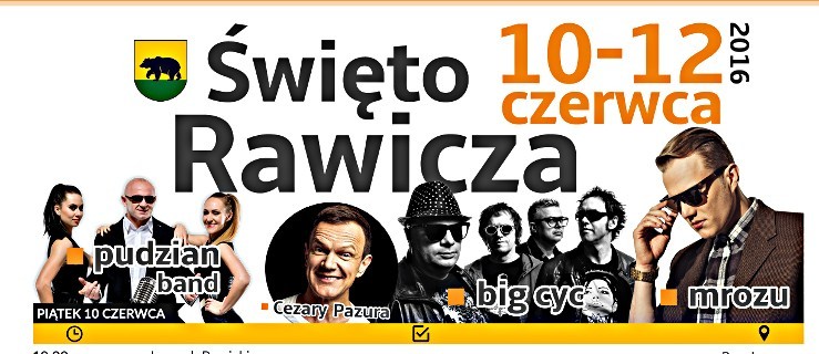 Szczegółowy program "Święta Rawicza". Bez transmisji meczu - Zdjęcie główne