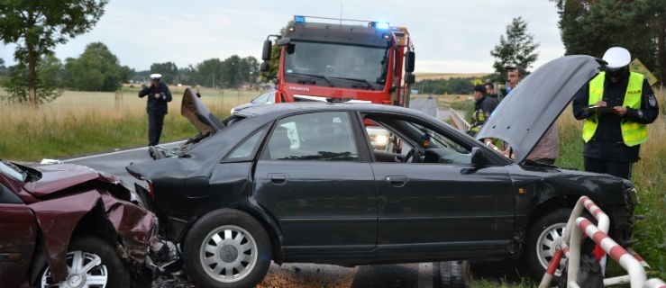 Wypadek pod Gostyniem. Ucierpieli mieszkańcy gm. Miejska Górka - Zdjęcie główne