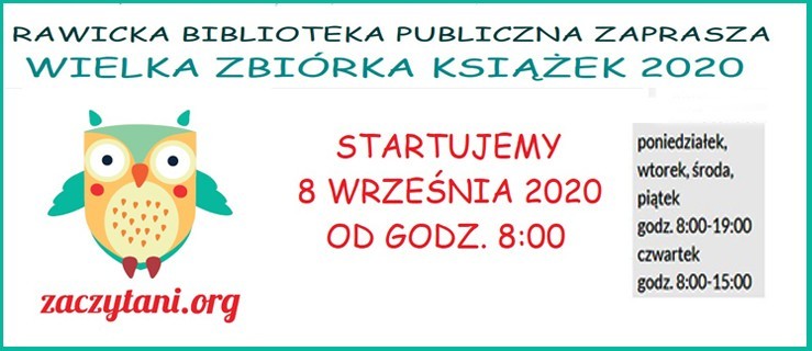 Biblioteka zbiera przeczytane książki - Zdjęcie główne