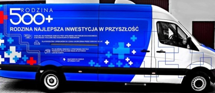 Bus "Rodzina 500 plus" przyjedzie do Jutrosina  - Zdjęcie główne