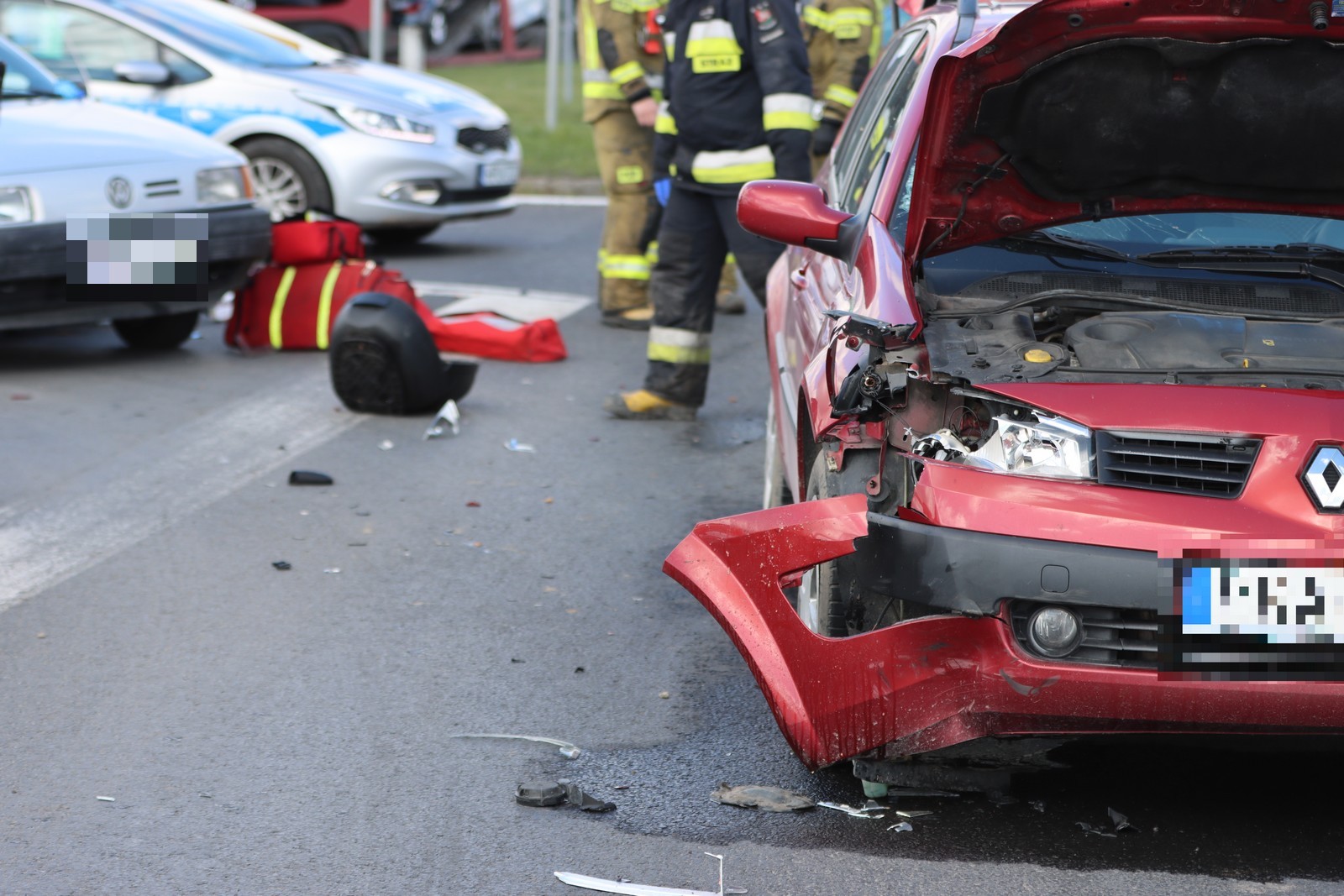 Bojanowo. Wypadek na wyjeździe z miasta