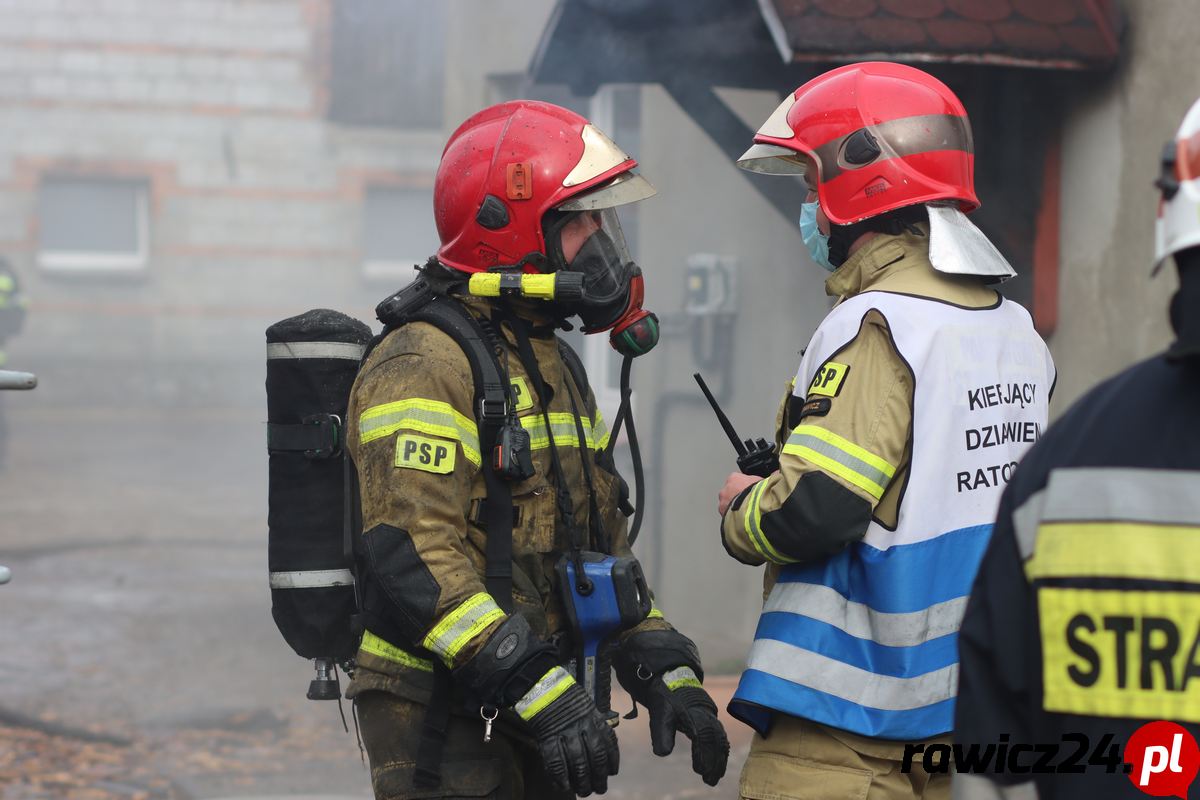 Pożar w Kawczu