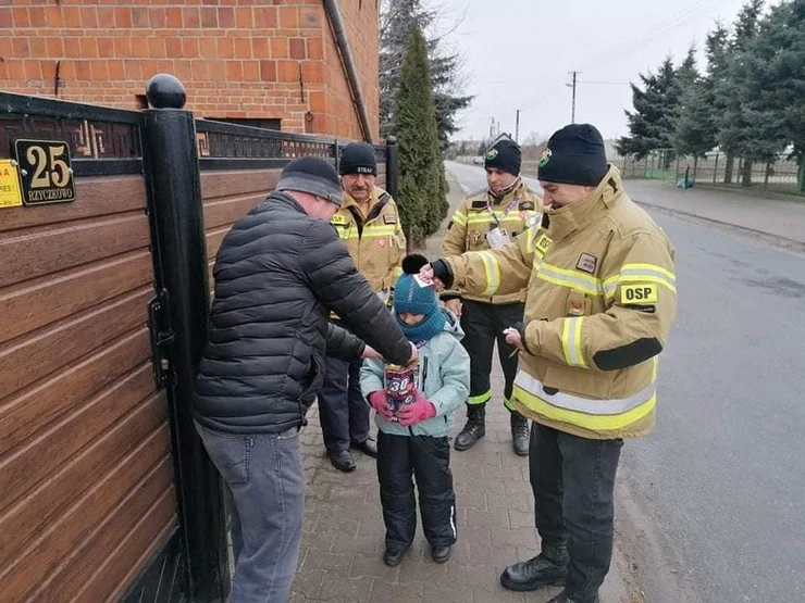 WOŚP Miejska Górka. Mobilna zbiórka z OSP [FOTO] - Zdjęcie główne