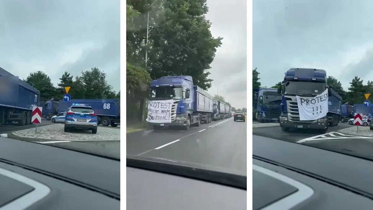 Protest w Kołobrzegu. Stanowisko inwestora w sprawie zablokowania dróg w nadmorskim kurorcie - Zdjęcie główne