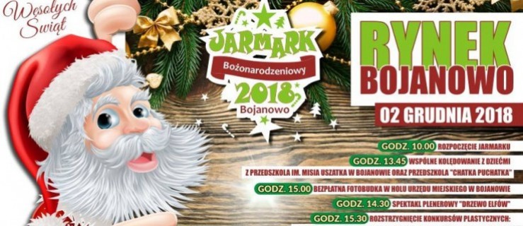 Bojanowski jarmark świąteczny już 2 grudnia - Zdjęcie główne