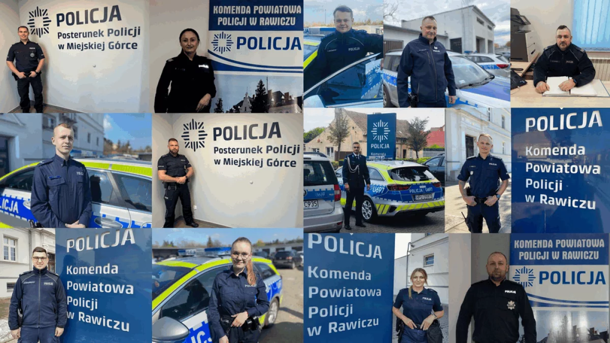 Rawiccy policjanci w walce o tytuł roku. Ty też możesz oddać głos w akcji #DzielnicaBEZstrachu