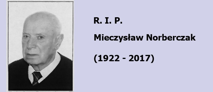 Zmarł Mieczysław Norberczak - żołnierz AK, więzień polityczny - Zdjęcie główne