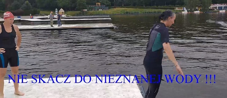 Skok na główkę może zakończyć się tragicznie [WIDEO] - Zdjęcie główne