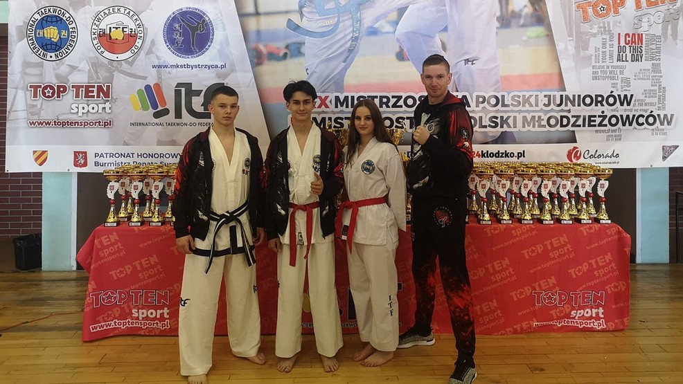 Rawicz. Taekwondziści na Mistrzostwach Polski Juniorów - Zdjęcie główne