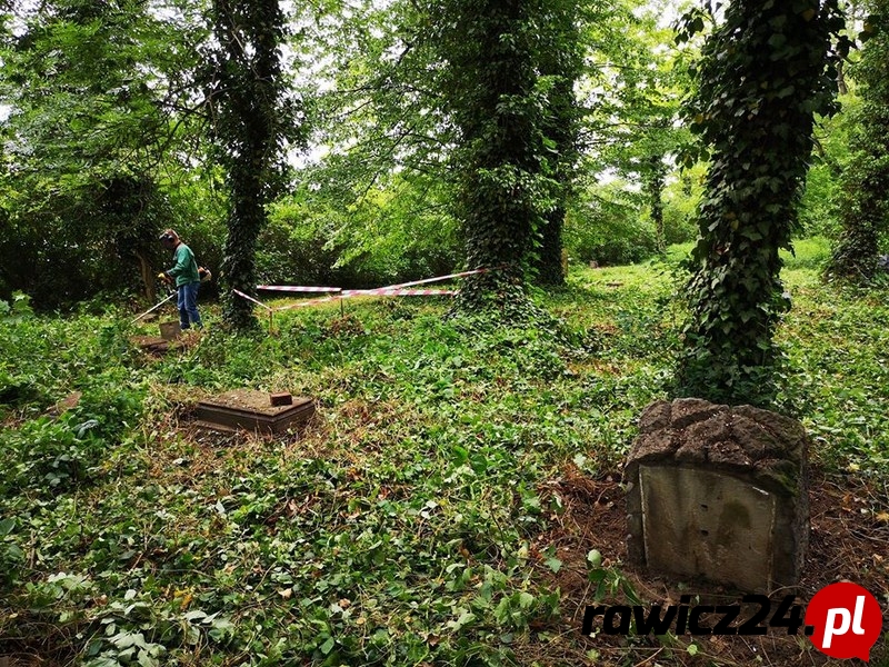 Sprzątanie cmentarza - Zdjęcie główne