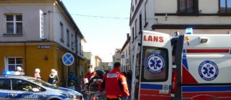 Rawicz. Potrącenie pieszego w centrum [WIDEO] - Zdjęcie główne