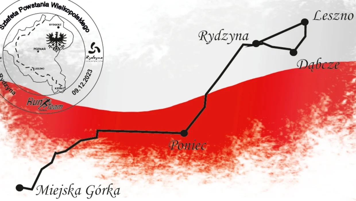 Sztafeta Powstania Wielkopolskiego przebiegnie z Miejskiej Górki do Rydzyny - Zdjęcie główne