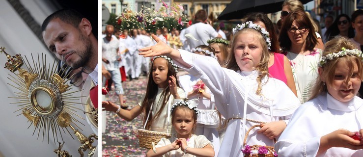 Uroczystość Bożego Ciała w Rawiczu. Wierni przeszli w procesji [foto+film] - Zdjęcie główne