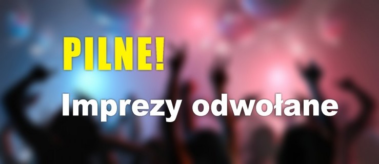 Imprezy odwołane z powodu koronawirusa. Aktualizujemy listę - Zdjęcie główne