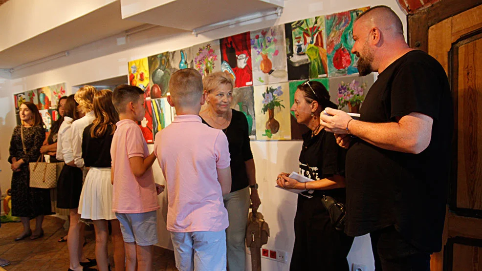 Młodzi artyści w Sali Piecowej pokazali swoje prace - Zdjęcie główne