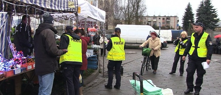 Akcja policji na rawickim targowisku [FILM] - Zdjęcie główne