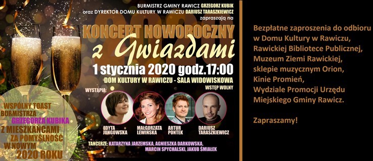 Koncert na przywitanie Nowego Roku - Zdjęcie główne