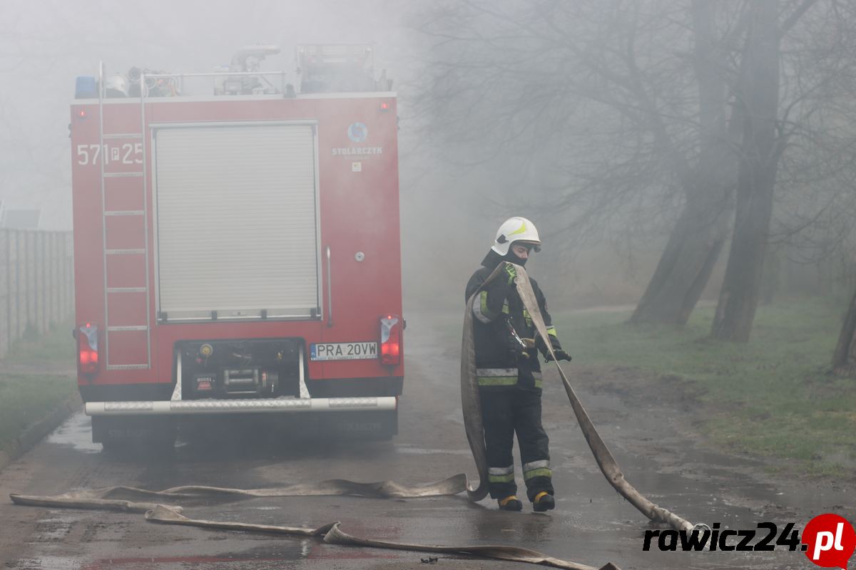 Pożar w Kawczu