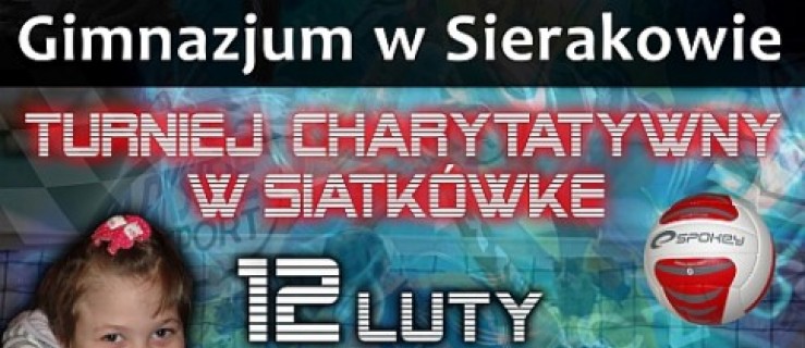 Zapraszamy na charytatywny turniej w siatkówkę - Zdjęcie główne