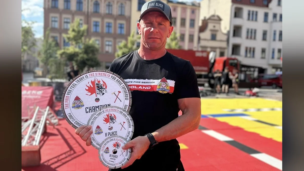 Utytułowany strażak nie zwalnia tempa. Dawid Hyżyk wywalczył medale na mistrzostwach Polski i Europy - Zdjęcie główne