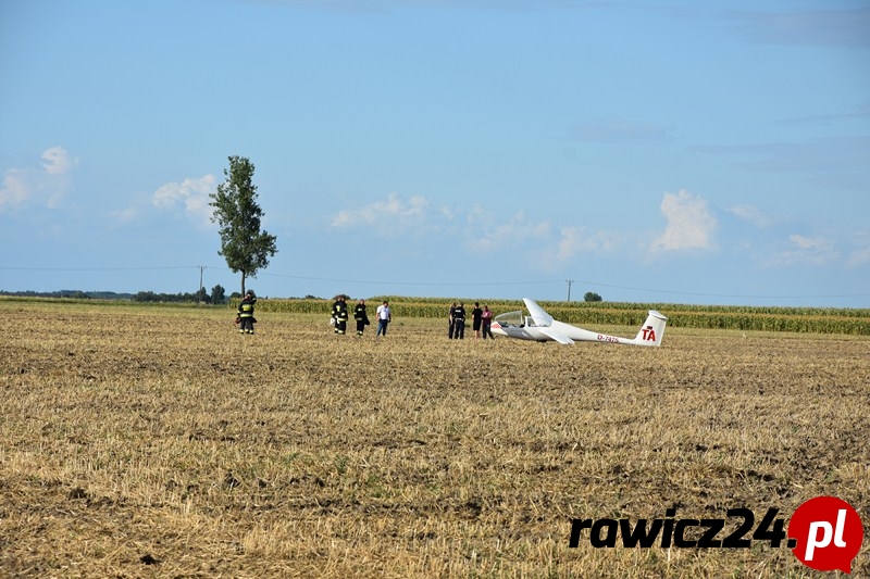 Lądowanie szybowca - Zdjęcie główne