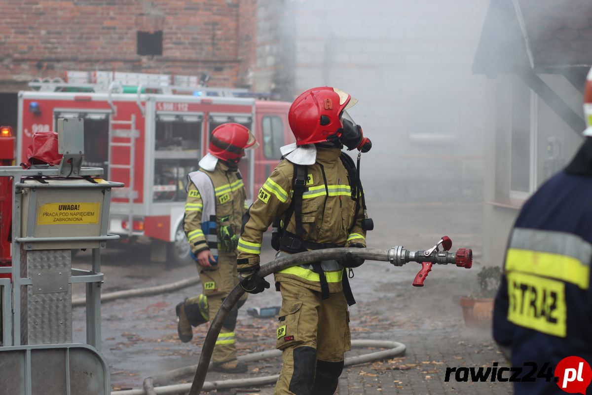 Pożar w Kawczu