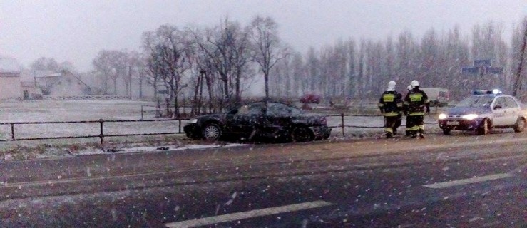 Burza śnieżna przeszła nad powiatem. Było bardzo ślisko - Zdjęcie główne