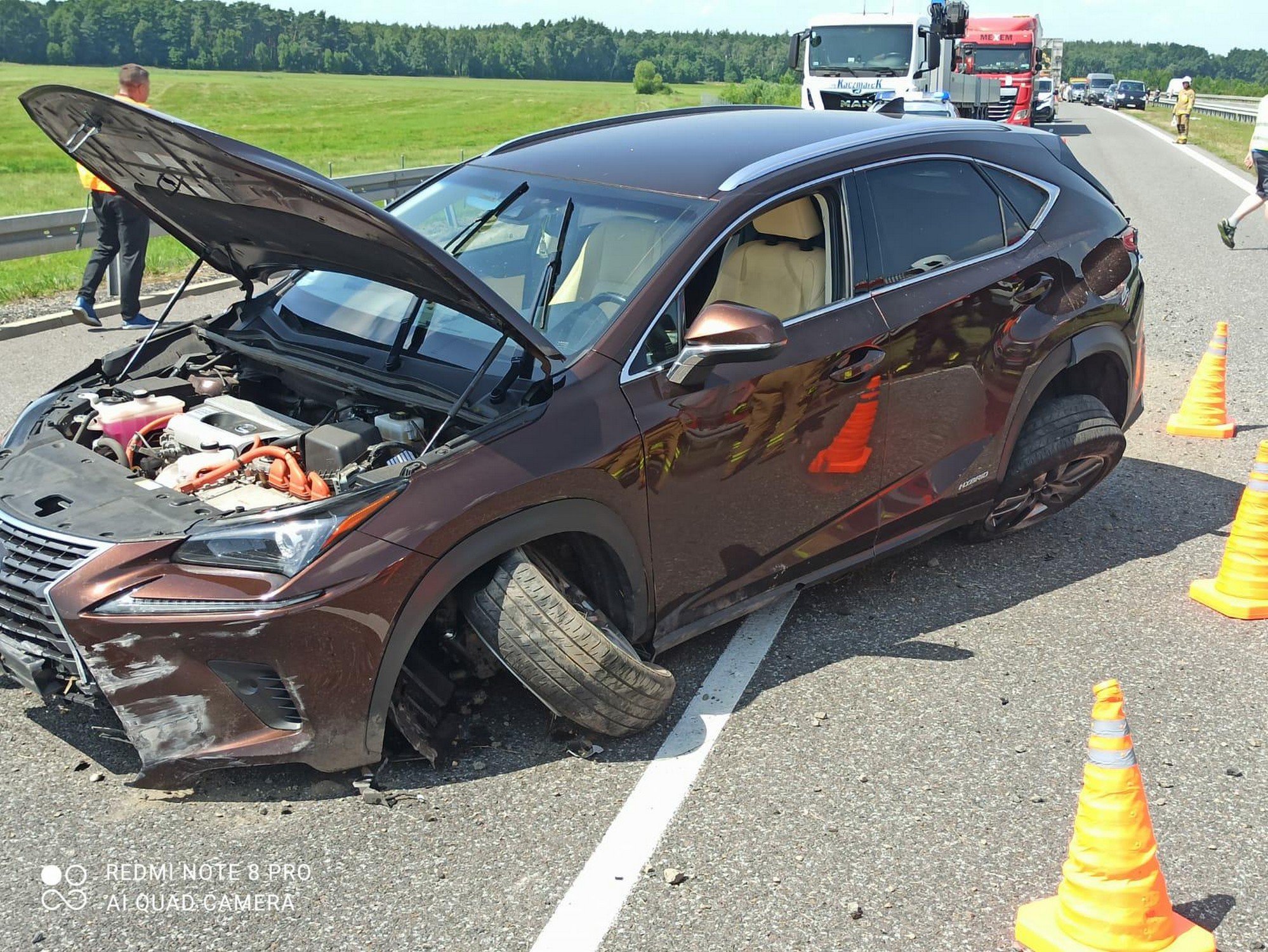 Wypadek na S5, na odcinku Rawicz-Bojanowo - Zdjęcie główne