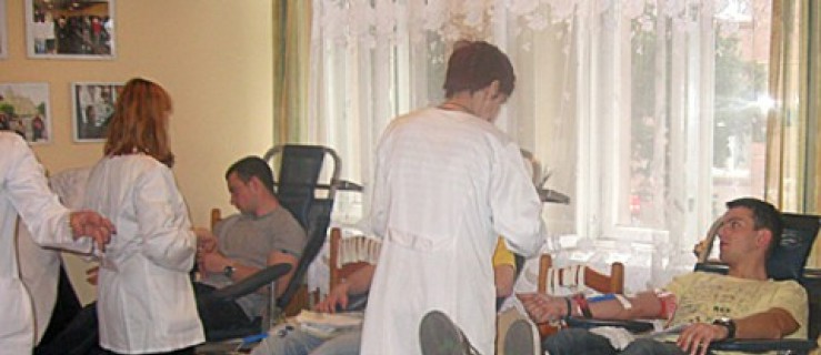 Akcja krwiodawstwa w ZSZ w Rawiczu - Zdjęcie główne