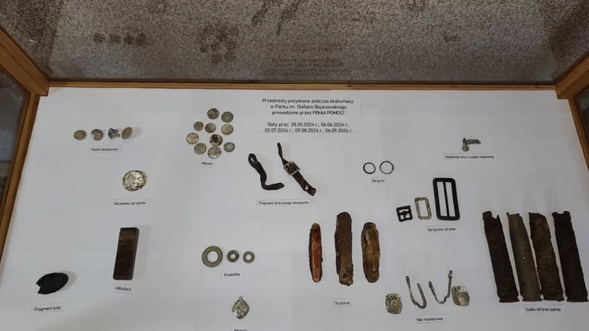 Niezwykłe znaleziska trafiły do urzędu. To przedmioty należące do poległych żołnierzy