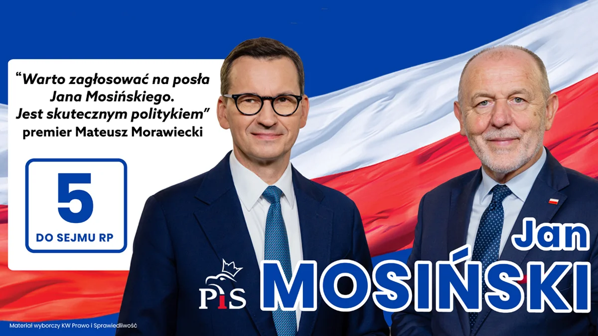 - Poseł Jan Mosiński to skuteczny polityk – premier Mateusz Morawiecki - Zdjęcie główne