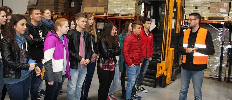 Uczniowie rawickiego ZSZ w Polkowicach - Zdjęcie główne